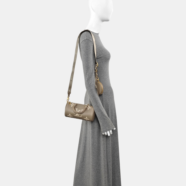 PAPILLON BB Calfskin Gray