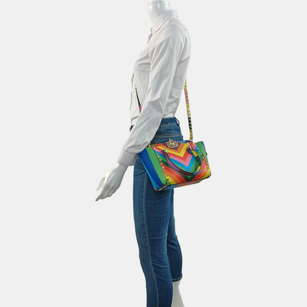 Rockstud Mini Calfskin Multicolor