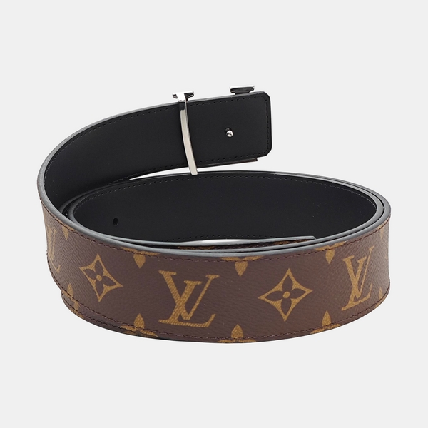 Coated Canvas Belt Brown