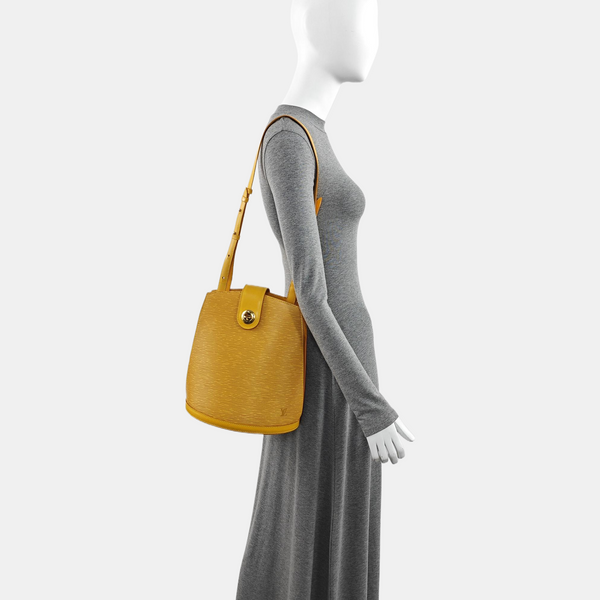 VINTAGE CLUNY Epi Yellow