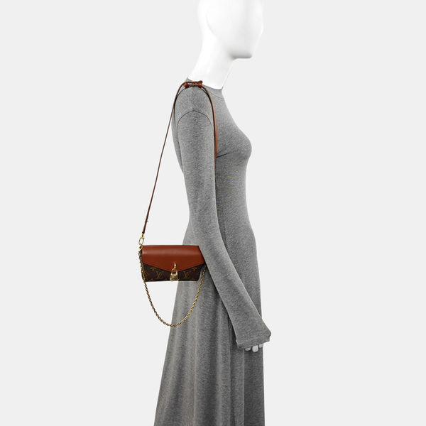 PADLOCK Monogram Coated Canvas Brown