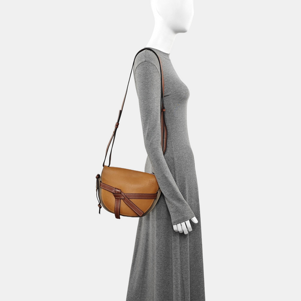 Gate Small Calfskin Brown