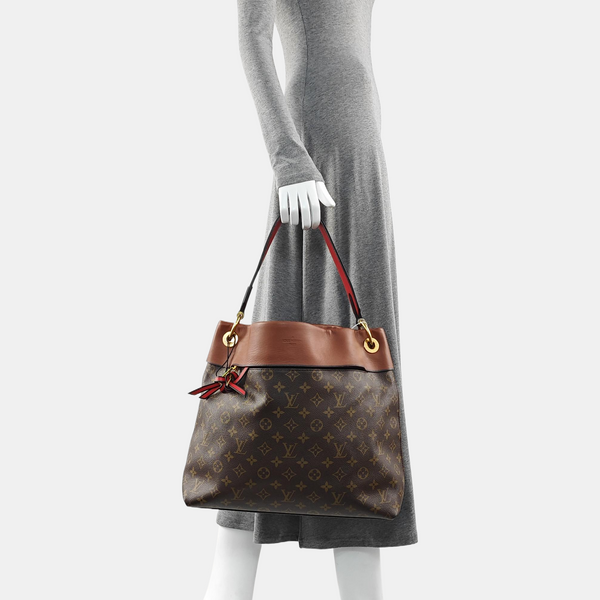 TUILERIES Monogram Coated Canvas Brown
