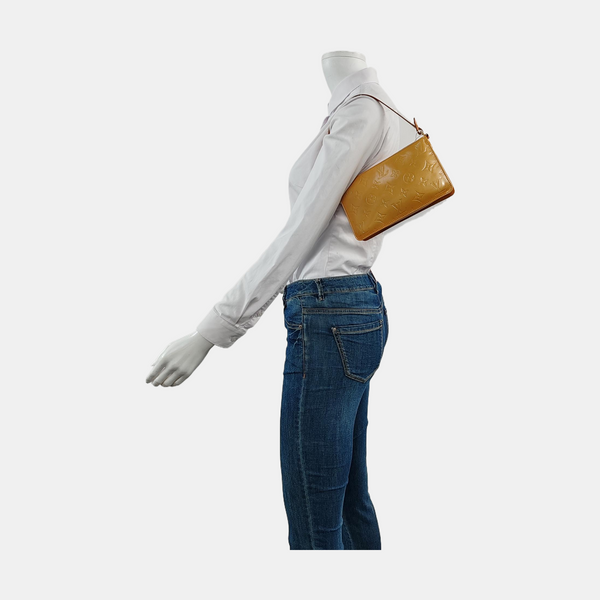 LEXINGTON Monogram Patent Leather Yellow