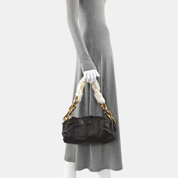 The Pouch Mini Calfskin Brown
