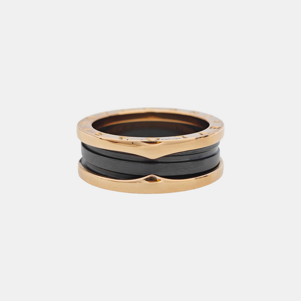 B.ZERO1 18k Rose Gold Ring EU 60