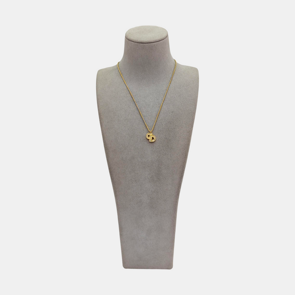 Petit CD Metal Gold Necklace