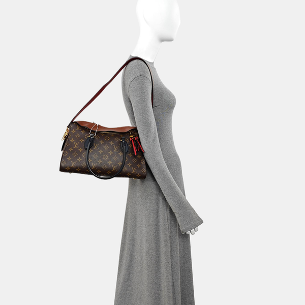 TUILERIES Monogram Coated Canvas Brown