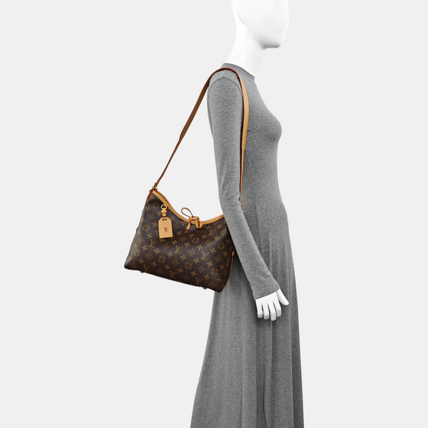 CARRYALL PM Monogram Coated Canvas Brown