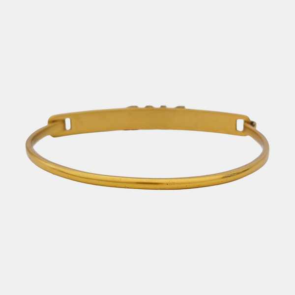 J'adior Metal Gold Bangle