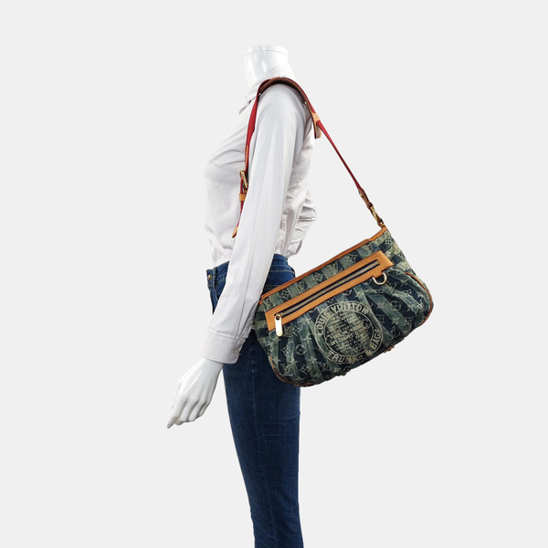 RAYE Monogram Denim Blue