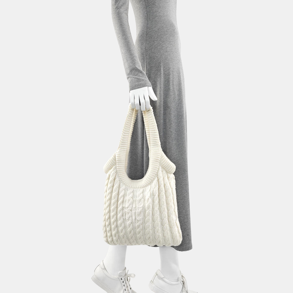 Fabric Tote Bag White