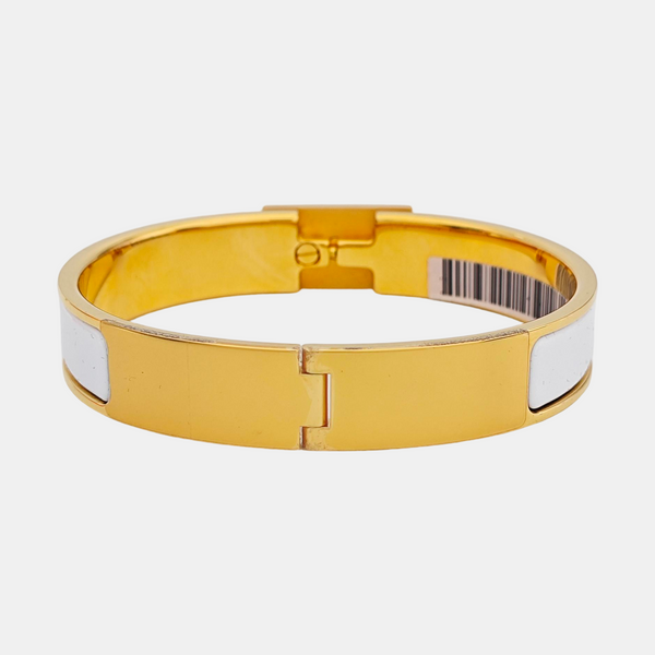 Clic Anneau Metal Gold Bangle