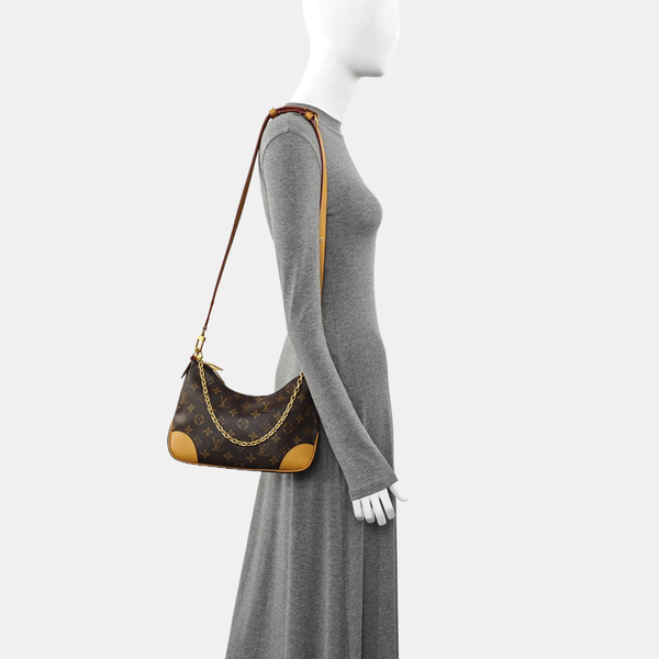 BOULOGNE Monogram Coated Canvas Brown