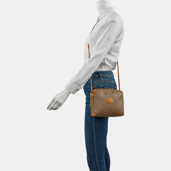 Monogram Coated Canvas Brown