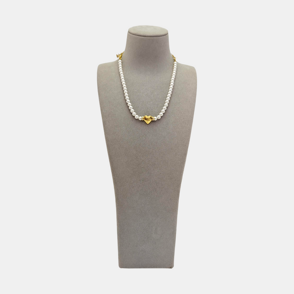 Metal White Necklace