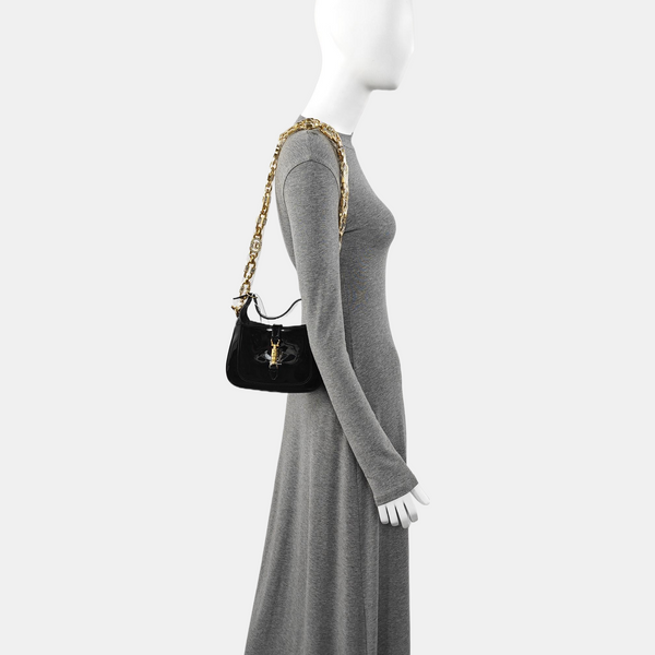 Authenticated pre-owned Jackie 1961 Extra Small Calfskin Black - Shoulder Bag at Looply