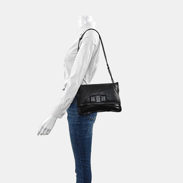 Viva Small Calfskin Black