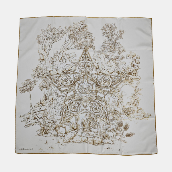 Mulberry Silk Silk Scarf Multicolor