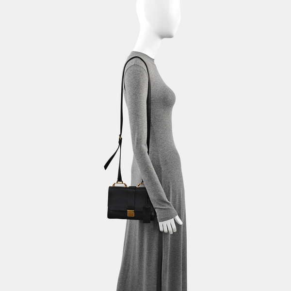 Miu Lady Calfskin Black