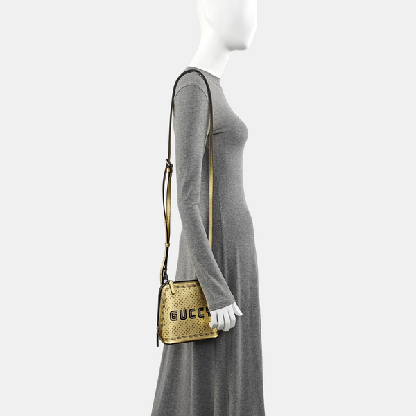 Gucci X Sega Small Calfskin Gold