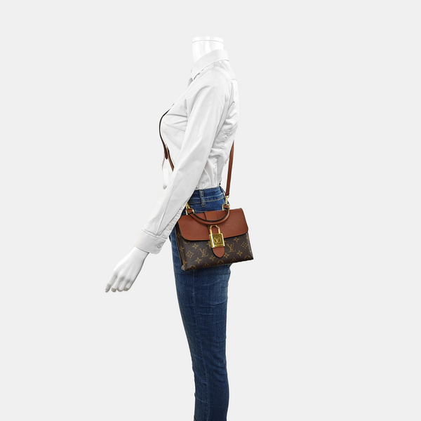 Authenticated pre-owned LOCKY BB Monogram Coated Canvas Brown - Shoulder Bag at Looply