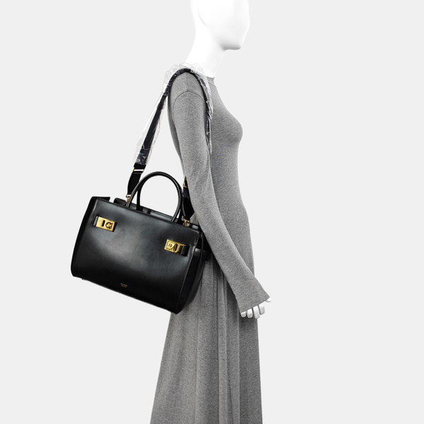 Calfskin Tote Bag Black