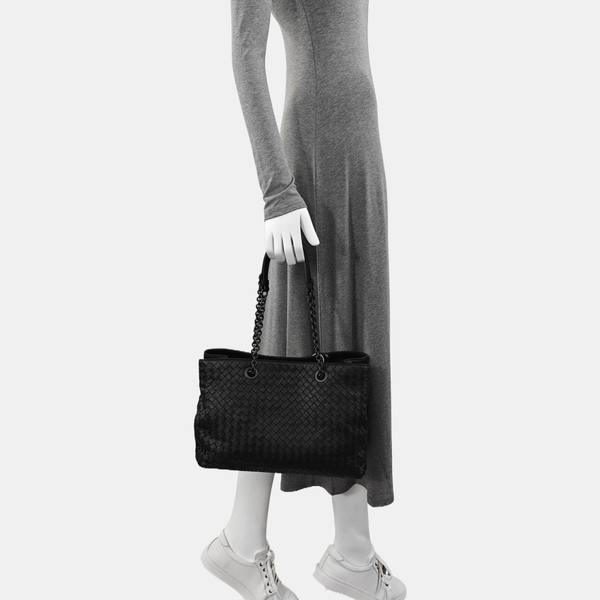 Tote Lambskin Black