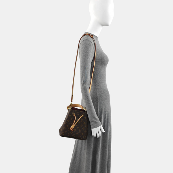 NÉONOÉ BB Monogram Coated Canvas Brown