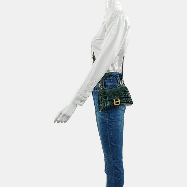 Hourglass XS Calfskin Green