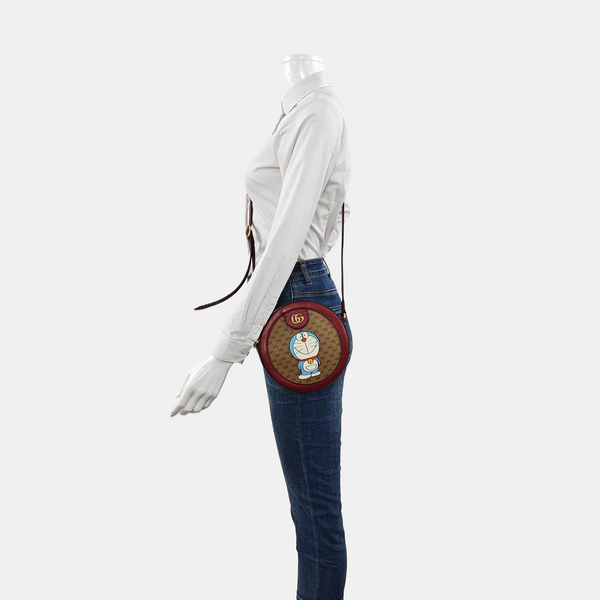 Doraemon X Gucci Monogram Coated Canvas Beige
