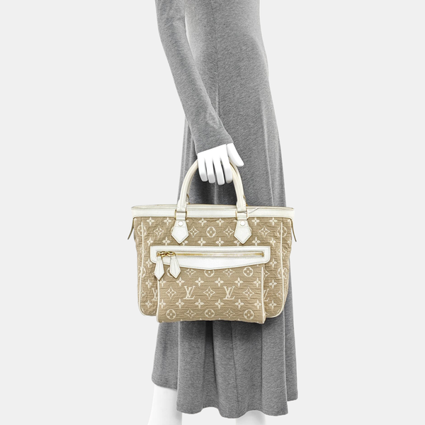 SABBIA BESACE Monogram Canvas Brown