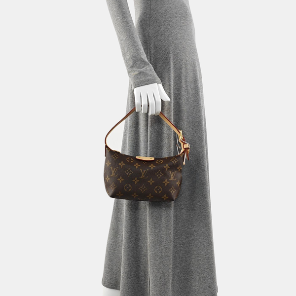 HILLS Monogram Coated Canvas Brown