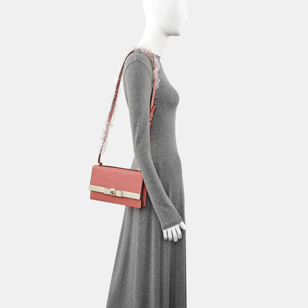 Calfskin Shoulder Bag Pink