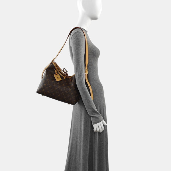 CARRYALL PM Monogram Coated Canvas Brown