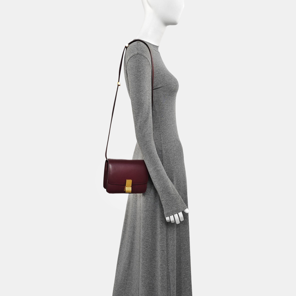 CLASSIC BOX Mini Calfskin Red