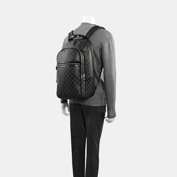 MICHAEL Damier Graphite Coated Canvas Gray