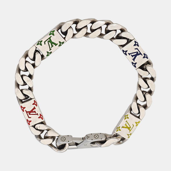 LV CHAIN LINKS Metal Silver Bracelet