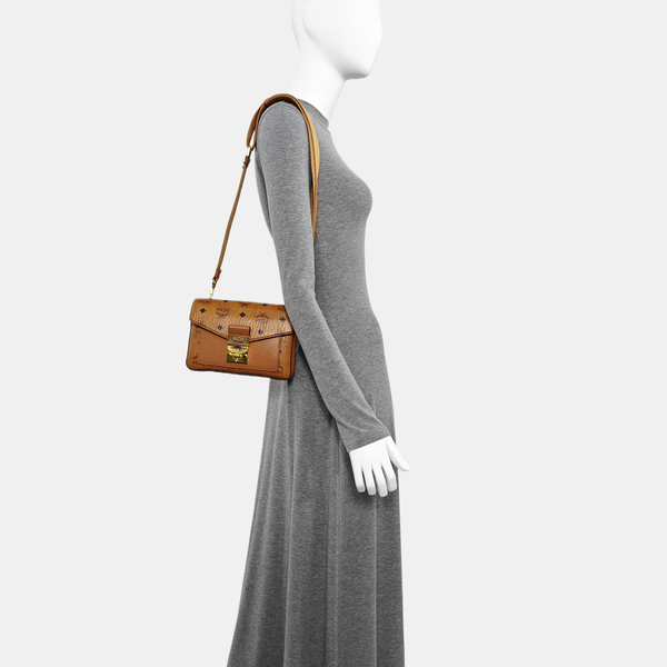 Viktor Visetos Small Monogram Coated Canvas Brown