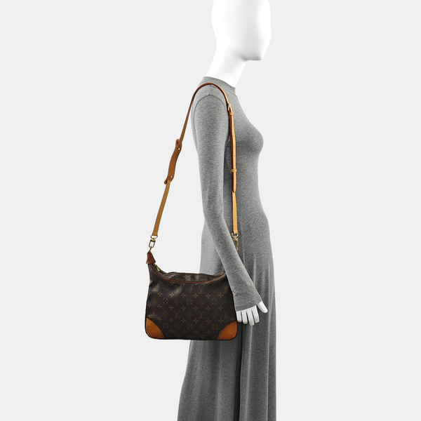 BOULOGNE Monogram Coated Canvas Brown