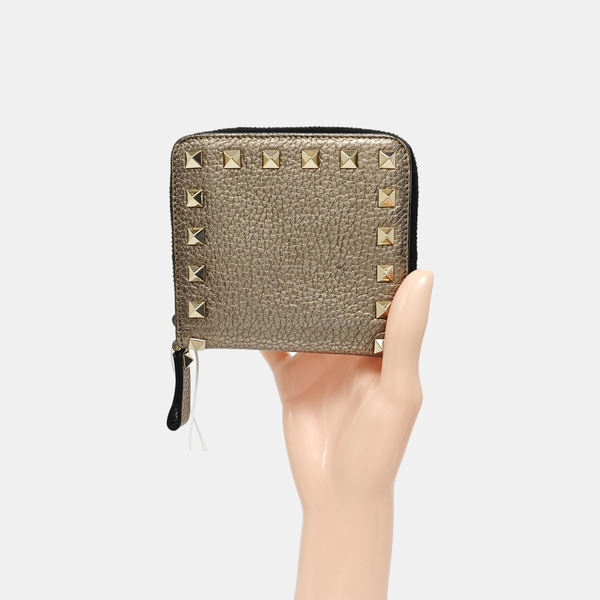 Calfskin Wallet Beige