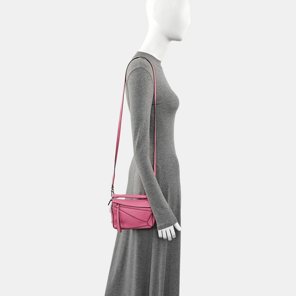 Puzzle Mini Calfskin Pink