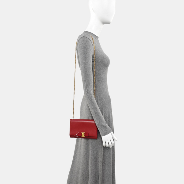 Ginny Calfskin Red