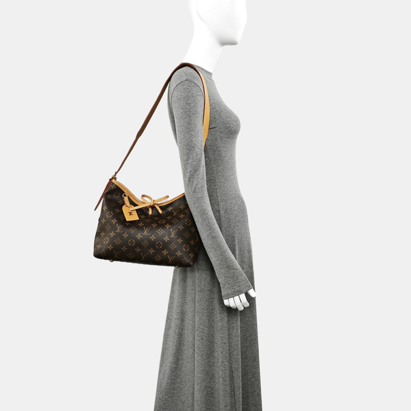 CARRYALL PM Monogram Coated Canvas Brown