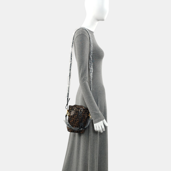 Mon Tresor Mini Monogram Calfskin Brown