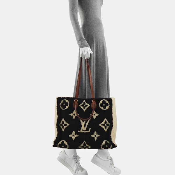 ONTHEGO GM Monogram Wool Brown