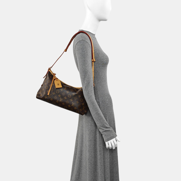 CARRYALL MM Monogram Coated Canvas Brown