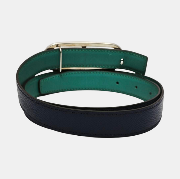 Leather Belt Blue