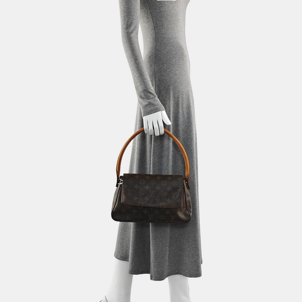 LOOPING PM Monogram Coated Canvas Brown
