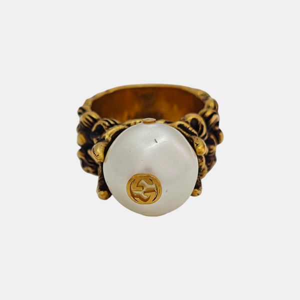 Metal Gold Ring HK 19